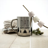Personalised Dad's Happy Camper Outdoor Mug